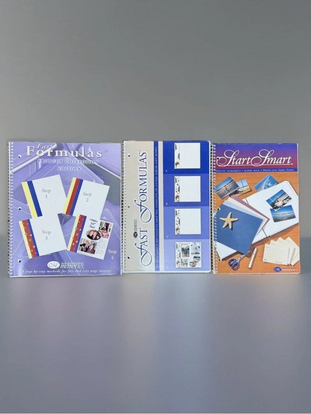 Creative Memories Fast Formulas Product Collection & Start Smart Books Lot of 3